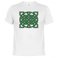 Green celtic knot