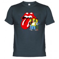Simpson Rolling Stones - Camiseta unisex