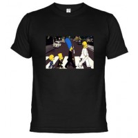 the Simpson Beatles - Camiseta unisex